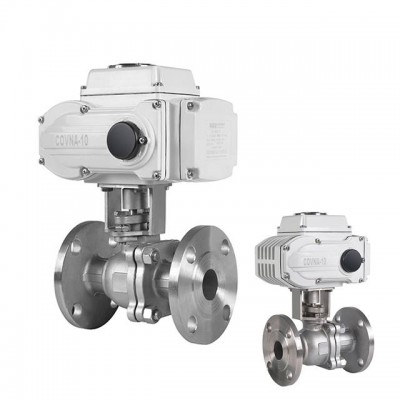 Water Tank Float 240 Volt 220V DN50/100 2 Way ANSI Standard Motor Drive Motorized Electrc Actuator Ball Valve