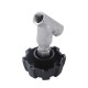 Stainless Steel 304 Threaded Manual Y Type Two Way Shut Off  Angle Seat Valve