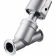 INOX 304 stainless steel Tri-clamp G1 DN25 pneumatic angle seat valve